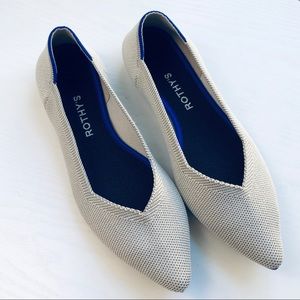 EUC Rothy’s light gray sz 9